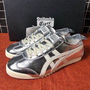 Onitsuka Tiger Mexico 66 Silver Off White